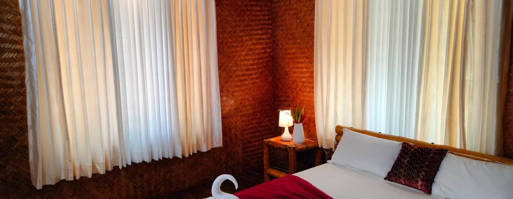 bamboo hut ac